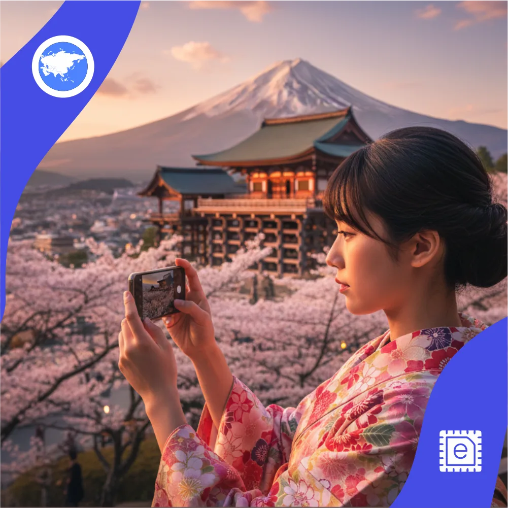 Asia (20 areas) 3GB 15Days